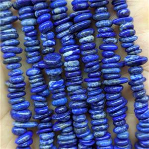 Natural Blue Lapis Lazuli Chips Beads Freeform Dye, approx 5-8mm [GB26023]