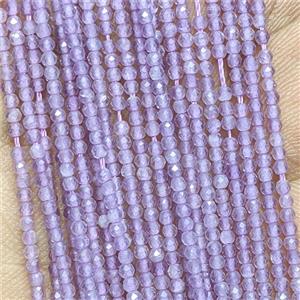 Natural Lavender Opal Beads Faceted Round, approx 2mm [GB26670]