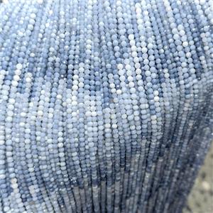 Natural Blue Opal Beads Tiny Faceted Round, approx 2mm [GB26674-2MM]