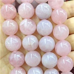 Natural Pink Rose Quartz Beads Smooth Round, approx 18mm [GB26770]