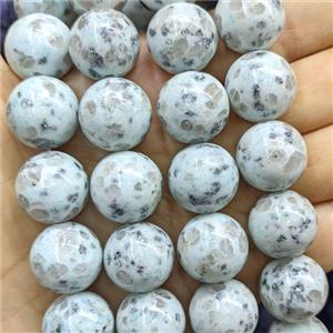 Natural Kiwi Jasper Round Beads Smooth, approx 18mm [GB26773]