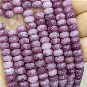 Jade Rondelle Beads Smooth Dye, approx 5x8mm [GB27029]