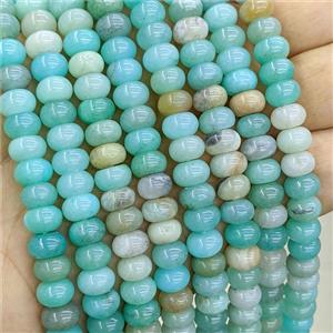 Chinese Amazonite Rondelle Beads Smooth Dye, approx 5x8mm [GB27035]