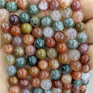 Mix Gemstone Round Smooth Multicolor, approx 10mm [GB27128-10MM]
