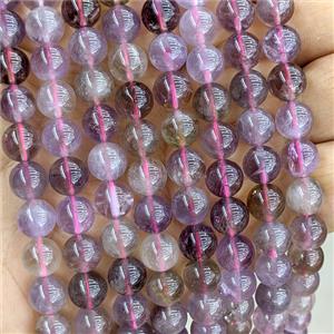 Natural Super7 Quartz Beads Smooth Round, approx 10mm [GB27132-10MM]