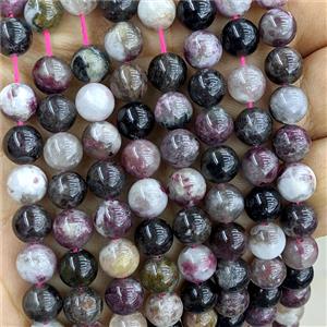 Natural Tourmaline Beads Smooth Round, approx 10mm [GB27136-10MM]