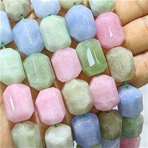 Quartzite Nugget Beads Faceted Round Multicolor Dye, approx 16-20mm [GB27154]