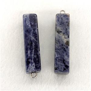 Natural Blue Sodalite Stick Pendant, approx 13-50mm [GM24992]