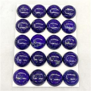 Natural Blue Lapis Lazuli Cabochon Circle, approx 20mm [GM27880]