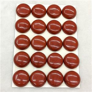 Natural Red Jasper Cabochon Circle, approx 20mm [GM27884]