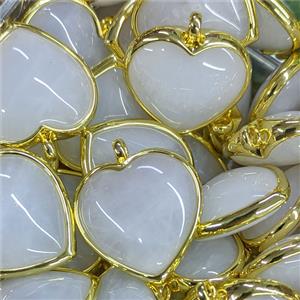 Blue Scorolite Heart Pendant, approx 22mm [GM27888]