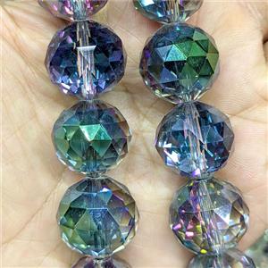 Crystal Glass Beads Faceted Round, approx 20mm dia [GS3017]