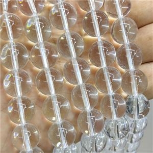 Clear Crystal Glass Beads Round Smooth, approx 2mm [GS3029-2MM]