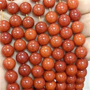 Jade Round Beads Smooth Dye, approx 14mm [JD10409-14MM]