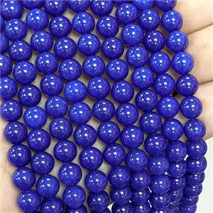 Jade Round Beads Smooth Dye, approx 14mm [JD10412-14MM]