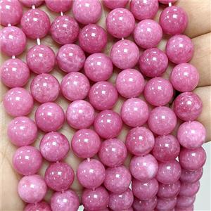 Jade Round Beads Smooth Dye, approx 14mm [JD10415-14MM]