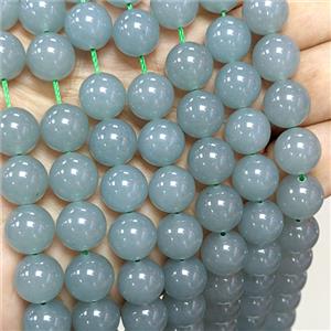 Jade Round Beads Smooth Dye, approx 14mm [JD10421-14MM]