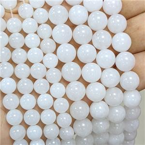 Jade Round Beads Smooth Dye, approx 14mm [JD10422-14MM]