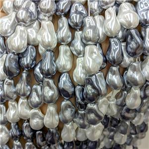 Baroque Style Pearlized Shell Beads Freeform Mixed Color, approx 15-20mm [SHP10429]