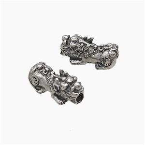Raw Stainless Steel Pixiu Beads, approx 7-15mm [SSB7734]