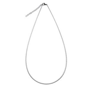 Raw Stainless Steel Nacklace Chain, approx 1.5mm, 14cm dia [SSB8057]