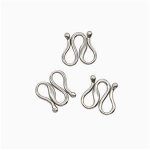 Raw Stainless Steel Connector, approx 7mm [SSB8065]