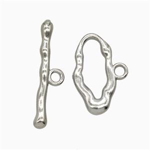 Stainless Steel Toggle Clasp, approx 9-19mm, 25mm [SSB8078]
