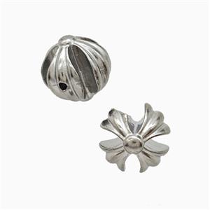 Raw Stainless Steel Beads, approx 11mm [SSB8271]