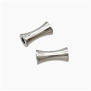Raw Stainless Steel Bamboo Beads, approx 4.5-9.5mm [SSB8344]