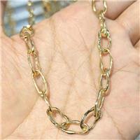 Alloy Chain Gold Plated, approx 7-15mm, 8-14mm [CH11029]