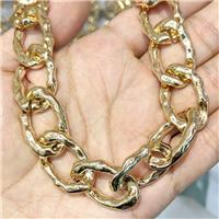 Alloy Chain Gold Plated, approx 19-30mm [CH11033]