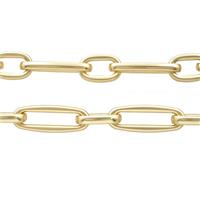 Alloy Chain Matte Gold, approx 10-15mm, 9-25mm [CH11141]