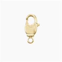 Copper Lobster Clasp Gold Plated, approx 7-11mm [FD25015]