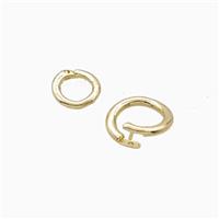 Copper JumpRings Gold Plated, approx 7mm [FD27213-7MM]