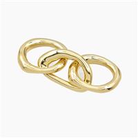 Copper Link Connector Gold Plated, approx 14-35mm [FD27740]