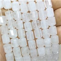 Natural Clear Crystal Quartz Prism Beads, approx 8-10mm [GB23287]
