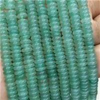 Natural Green Aventurine Heishi Beads, approx 6mm [GB23634]