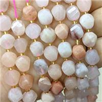 Natural Pink Aventurine Twist Beads, approx 9-10mm [GB23882]