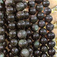 Round Obsidian Beads Multicolor Smooth Round, approx 8mm [GB24316-8MM]