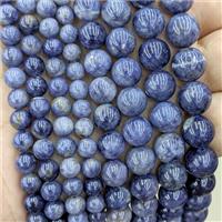 Natural Blue Sapphire Beads Smooth Round, approx 10mm [GB24339-10MM]