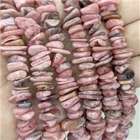 Natural Natural Pink Argentina Rhodochrosite Chips Beads Freeform, approx 7-15mm [GB24434]