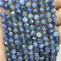 Natural Blue Kyanite Beads Faceted Round, approx 6mm [GB24758]