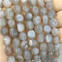 Gray Moonstone Chips Beads Freeform, approx 9-12mm [GB25257]