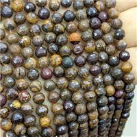 Coffee Opal Beads Faceted Round, approx 6mm [GB25666]