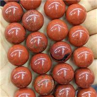 Natural Red Jasper Round Beads Smooth, approx 16mm [GB26281]