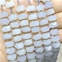 Natural Blue Scorolite Heishi Spacer Beads Faceted, approx 6x11mm [GB26552]