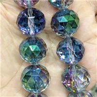 Crystal Glass Beads Faceted Round, approx 20mm dia [GS3017]