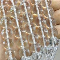 Clear Crystal Glass Beads Round Smooth, approx 8mm [GS3029-8MM]